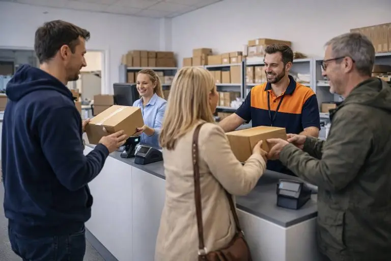 DHL punt openingstijden - Pakket overhandigen bij de logistieke balie