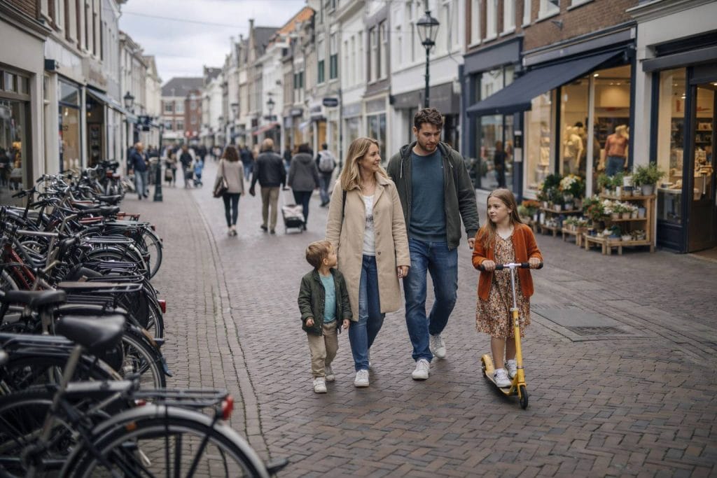 Koopzondag openingstijden - Zonnige wandeling door Bergen op Zoom