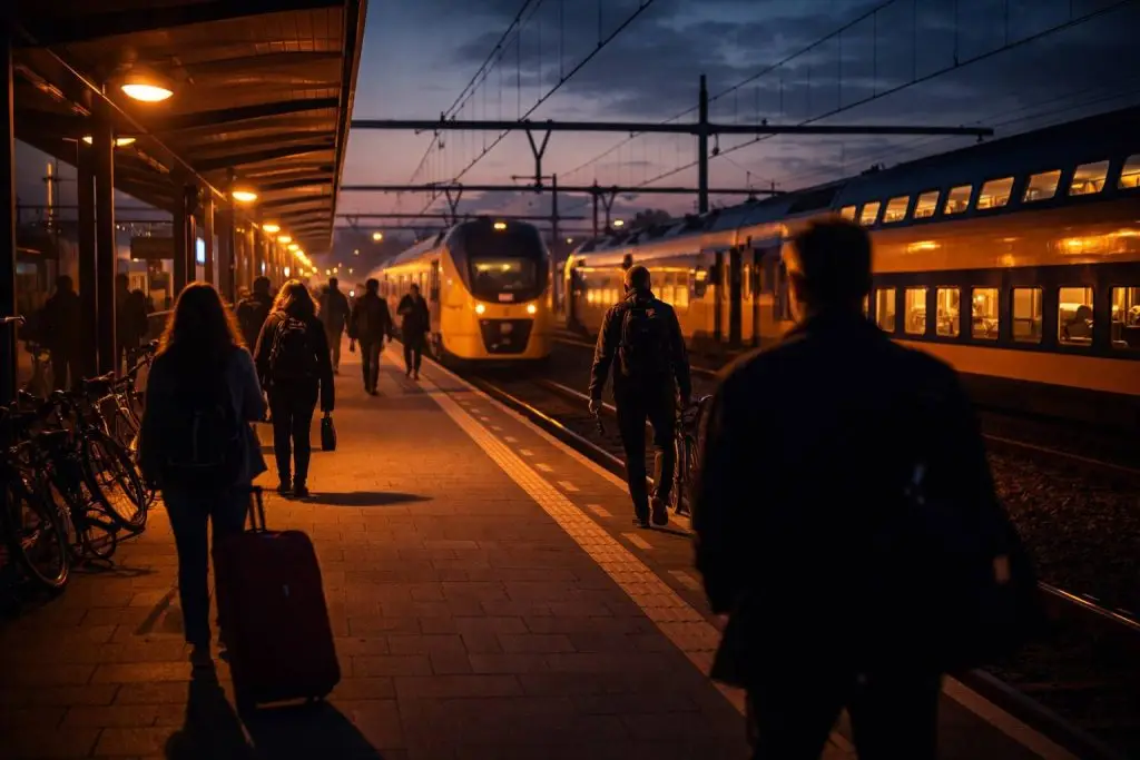 Treinen en reizigers in Bergen op Zoom - NS station openingstijden